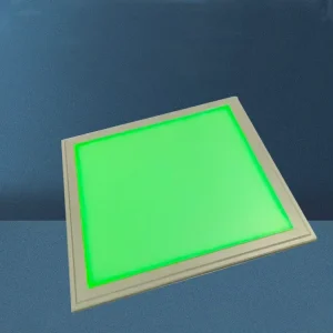 Sauna Room LED RGB+CT Flat Panel Ceiling Light with Seven-Color RGBW Lighting Remote Control