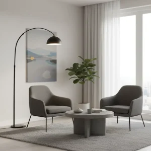 Scandinavian Creative Fishing Floor Lamp