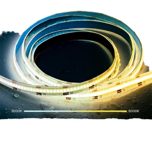Seamless Digital COB Strip DC24V RGB Smart LED Tape App Controlled for Architectural Lighting