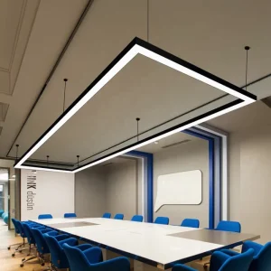 Seamless Splicing LED Linear Light, Iron Paint, 6000K, Shadowless Design