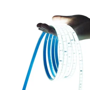Self-Adhesive IP20 LED Strip Light White Ultra-Bright 220V Ambient Lighting for Living Rooms Desks Wine Cabinets Makeup Mirrors