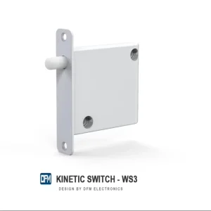 Self Powered Kinetic Wireless Remote Switch 10A High Power No Battery Wall Switch for Under Cabinet Kitchen LED Strip