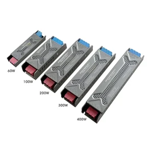 Semi-Filled Glue Lighting Transformer Driver 100-250V 12V 24V 60W 100W 200W 300W 400W Indoor Switching Power Supply