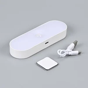 Sensor Control LED Motion Sensor Lights Indoor Magnetic Smart Lamp with Rechargeable Battery Portable Nightlight Home Decor