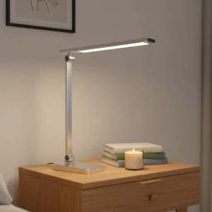 Sensor Controlled Desk Lamp Modern Square Design Eye Care Light for Student Study Desk