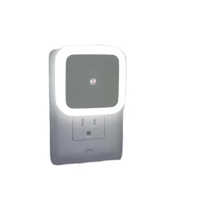 Sensor LED Night Light Square US EU Plug-In Wall Light with Dusk-to-Dawn Sensor