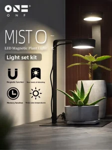 Shelf Magnetic Light Colorful LED Grow Lamp for Indoor Plants Dimmable USB C Terrarium Desk Lamp Succulent Decor