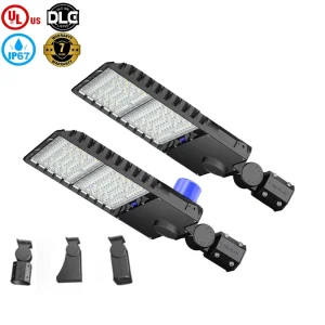 Shoebox Street Light 100W 150W 200W 250W 300W Parking Lot Smart LED Light, IP67