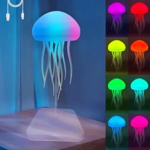 Silent Jellyfish Lamp with Dancing Legs Bedside Medusa Lamp