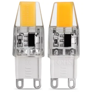 Silicone Bulb 2700K Ra80 LED G9 COB 1508 Dimmable 250-270LM