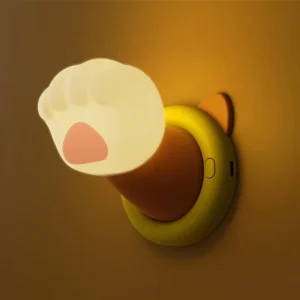 Silicone LED Night Light for Kids Baby Soft Touch Dimmable Bedside Lamp Cute Nursery Gift Idea