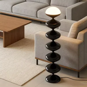 Simple Creative Classic Sofa Floor Lamp Nordic Fishing Floor Lamp for Living Room Exhibition Hall