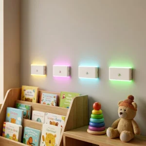 Simple Design Motion Sensor Induction Led Light Magnetic Suction Belt Corridor Bedside Entrance Color Atmosphere Light