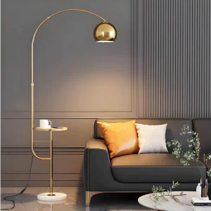 Simple High End Luxury LED Floor Lamp Remote Control Dimmable Feature for Bedroom Living Room Study Hotel Office Desk