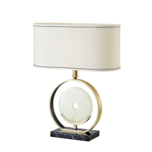 Simple Light Luxury Bedroom Bedside Lamp Nordic Postmodern Living Room Marble Table Lamp Designer Hotel Model Room Decoration