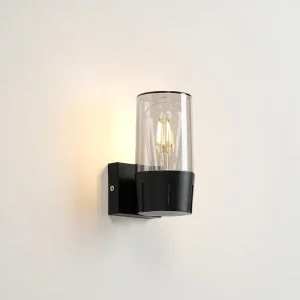 Simple Modern LED Aluminum E27 Bulb Wall Light Waterproof Ambient Wall Lamp for Multi-Scenario Lighting