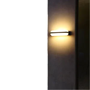 Simple Outdoor Aluminum Wall Lamp Long Background Wall Decoration for Corridor Staircase Pillar Light