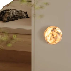 Simple Outdoor Villa Marble Lamp Courtyard Outdoor Waterproof Garden Landscape Dew Table Lamp Decorative Wall Lamp