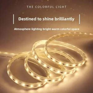 Single-Color 2835 SMD LED Strip Light Linear Ribbon Tape Ceiling Outdoor Lighting