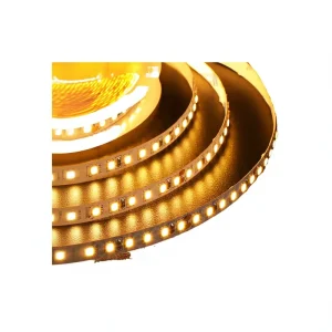 Single White LED Strip Light DC12V 24V SMD 2835 120 LEDs/m Flexible Cuttable UL LED Tape Light