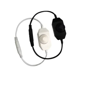 Single channel rotary dimmer single color LED strip dimming controller brightness adjustment knob controller