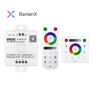 Single color LED Smart Controller Dimmer Speed Adjustment Remote Control Timing Functions Music Mode Smart Controller