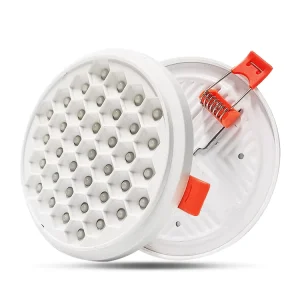 Slim Frame Antiglare Honeycomb Round Ceiling Panel Light AC220V Panel Led Light 9W 15W 22W Led Panel Lamp