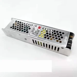 Slim IP20 Aluminum LED Transformer Indoor Power Supply 100W 24V Single Output for Street Lights and Flood Lights