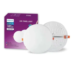 Slim Recessed Round LED Ceiling Panel Light, 3W/4W/6W/9W/12W/15W/18W/24W, Indoor