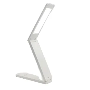 Small Full Spectrum LED Desk Lamp Anti Blue Light Feature Eye Caring Edge Lit Design for Home Office Reading Bookwork Table