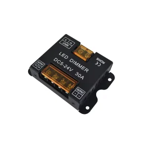 Small Metal Shell 86 Touch Panel LED Dimmer Supports Single Color RGB CCT RGBWC Light Strip Control