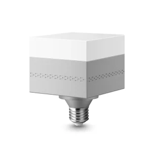 Small Square LED Bulb Lamp E27 B22 18W 28W 38W Grey Gold 120 Degree Beam Angle