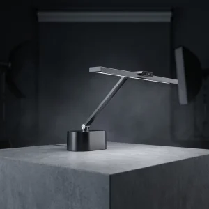 Smart 24W Black LED Desk Lamp with Adjustable Arm High CRI 95 Eye Care Table Light for Students Reading Writing with Timer