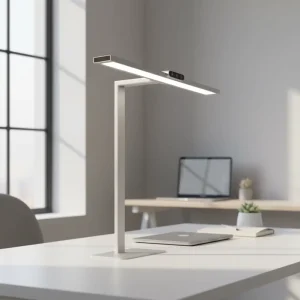 Smart 60W LED Desk Lamp with Aluminum Pole High CRI 95 Eye Care Table Light for Students Reading Writing with Timer Mode