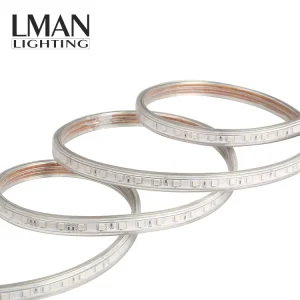 Smart App Remote Control RGB 220V 60 LED M IP65 Waterproof Flexible 5050 SMD Light Strip for Outdoor Use