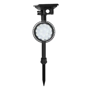 Smart Auto Night Decorative IP65 RGB Solar Charging Ground Light for Outdoor Garden Villa Lawn