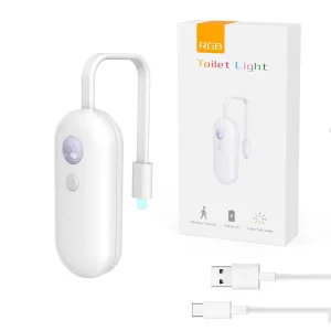 Smart Auto-Sensing LED Night Light, Water Resistant, Rechargeable, Warm White