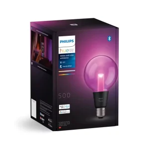 Smart Color Dimmable Glass Retro LED Globe Bulb Industrial Style