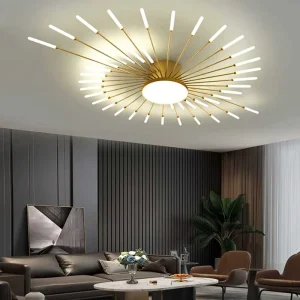 Smart Dimmable Chandelier Ceiling Lamp for Living Room