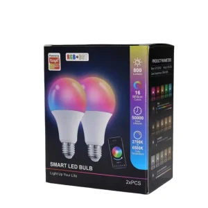 Smart E27/E26 LED Bulb RGBW CW