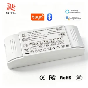 Smart Flicker-Free Mesh LED Driver 12W 240mA/270mA/300mA/330mA Dimmable LED Driver