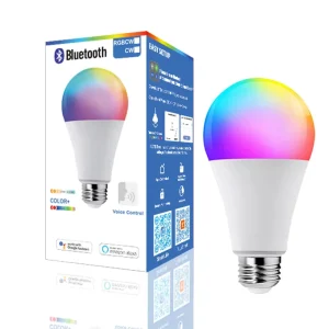 Smart Home Bulb with Audio and App Control for Bedroom