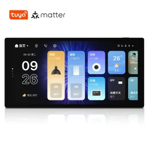 Smart Home Control Panel Smart Touch Switch Multi-Protocol Gateway with Infrared Remote Control