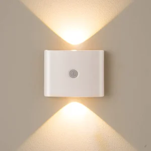 Smart Home Decor USB Rechargeable Indoor Wall Lamp Nordic Motion Sensor Wireless Magnetic Stair Bedside LED Night Lights