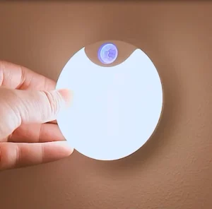 Smart Home Night Light Cute Design Induction Lamp Dimming Frosted Texture Magnetic Charging for Bedroom or Room