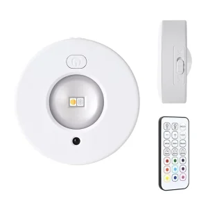 Smart Home Night Light RGB 12 Color Wireless Remote Control Type C Rechargeable Light for Kitchen Wardrobe Bedroom