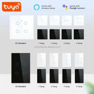 Smart Home Smart Life Electrical Wall Switches Zigbee Apple Homekit Matter for Light Touch Control Alexa Google Fireproof 240V