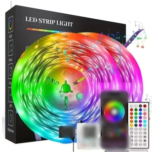 Smart Home Strip Lights 5m Room Light with Control Flexible Ribbon Luces Led Tape for Room Bedroom Decoration