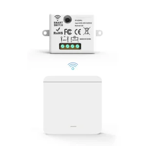 Smart Home Wireless Remote Control Wall-Mount Panel Switch for LED Lights