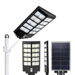 Smart IP65 All-in-One Solar Street Light with Motion Sensor for Outdoor Road Lighting